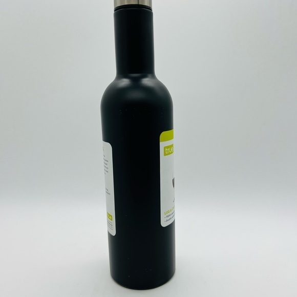 TRUE TANKED WINE GROWLER LUG & CHUG 750 ML DOUBLE WALLED STAINLESS STEEL NWT - Picture 3 of 15